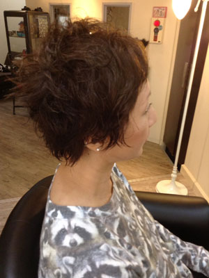 ベリーショート　サイド